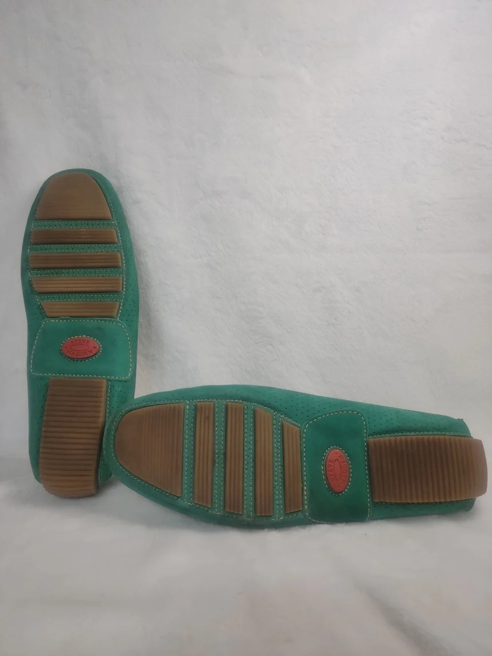 Steve Madden Green Suede Men’s Slip-On Loafers